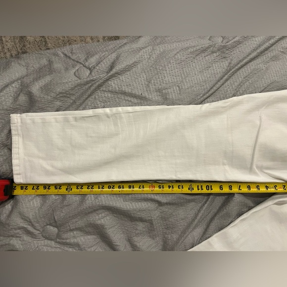 Women’s Judy Blue White Jeans Size 11/30: Skinny Leg - Picture 4 of 10